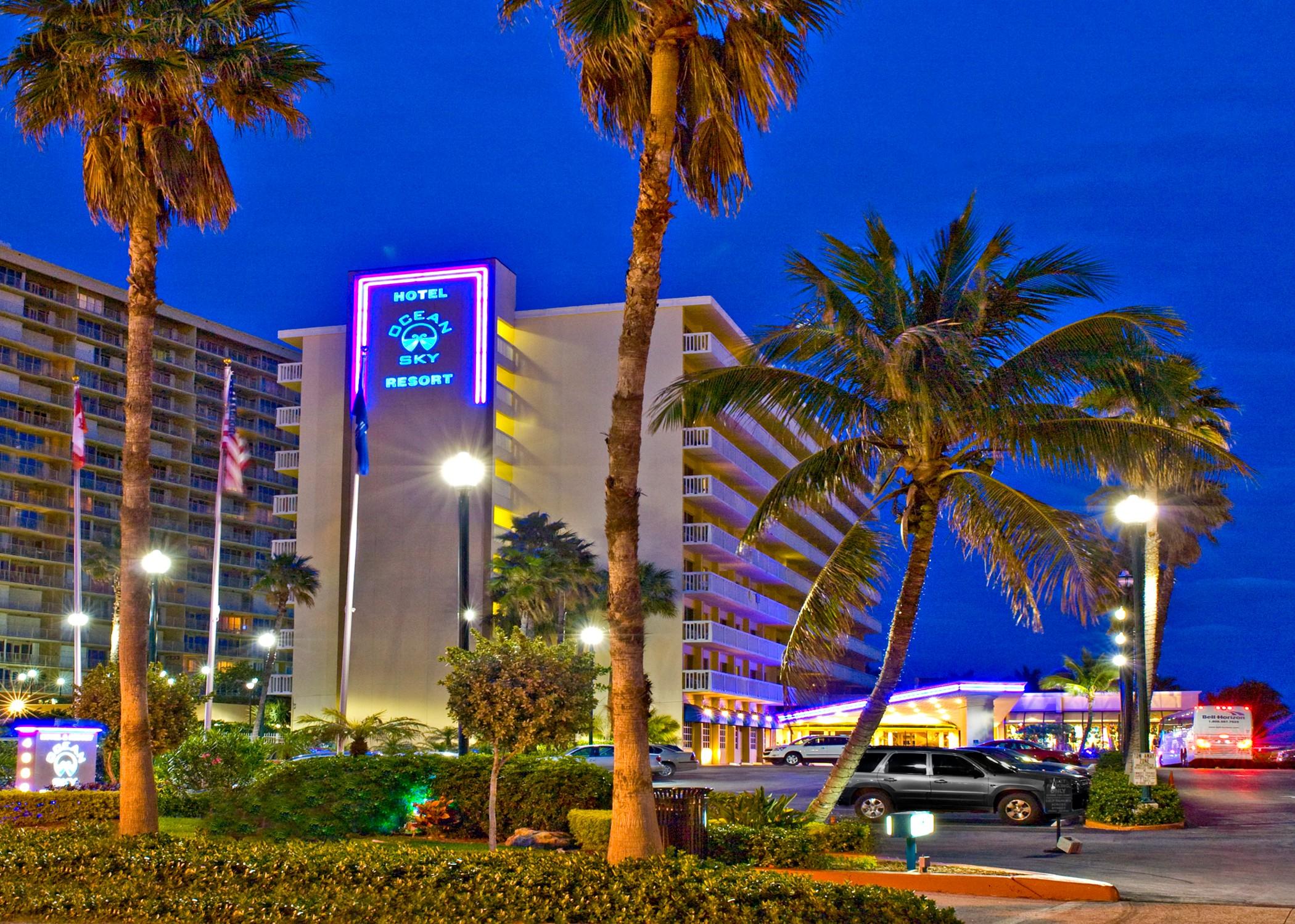 פורט לודרדייל Ocean Sky Hotel & Resort מראה חיצוני תמונה