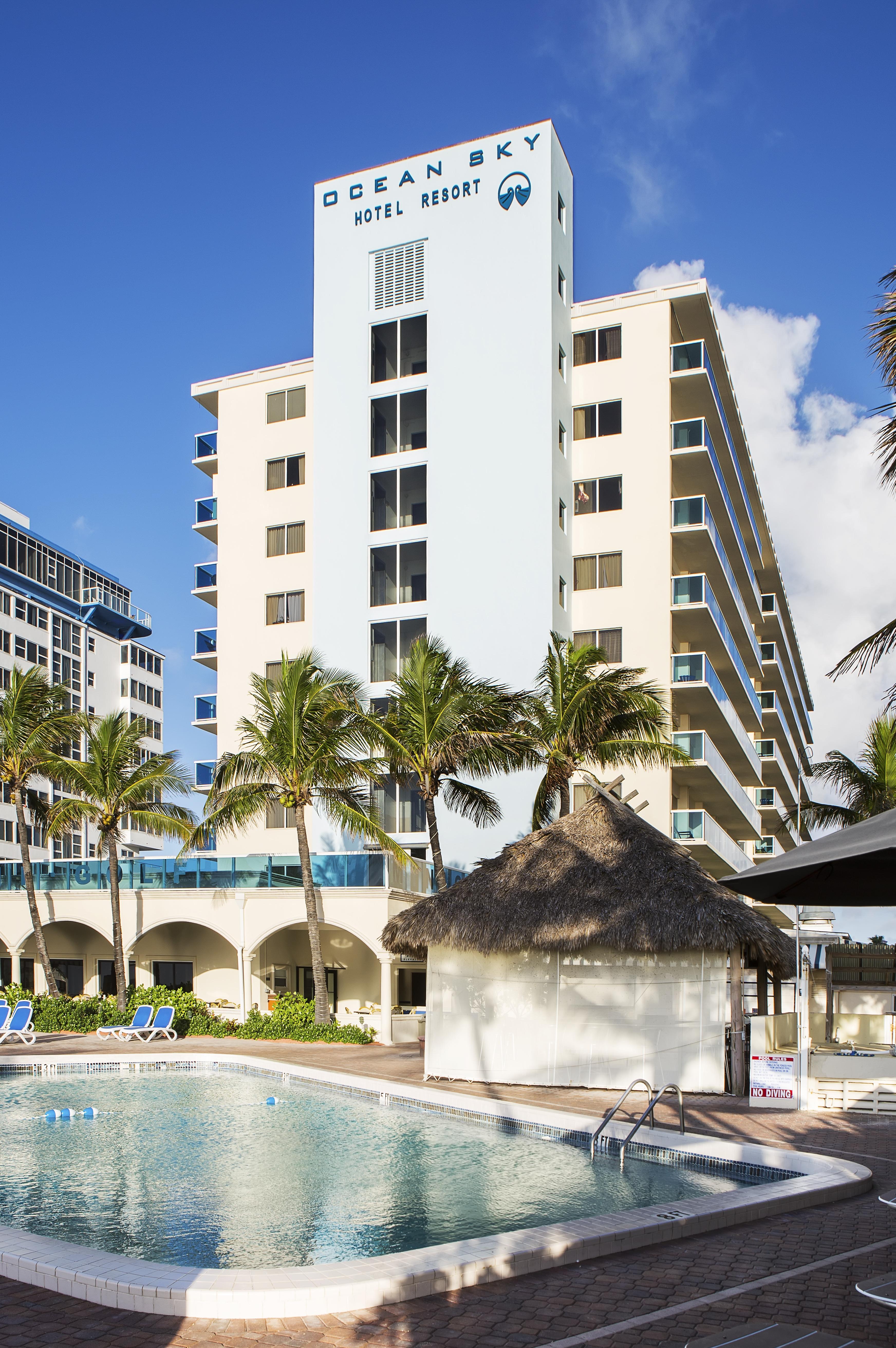 פורט לודרדייל Ocean Sky Hotel & Resort מראה חיצוני תמונה
